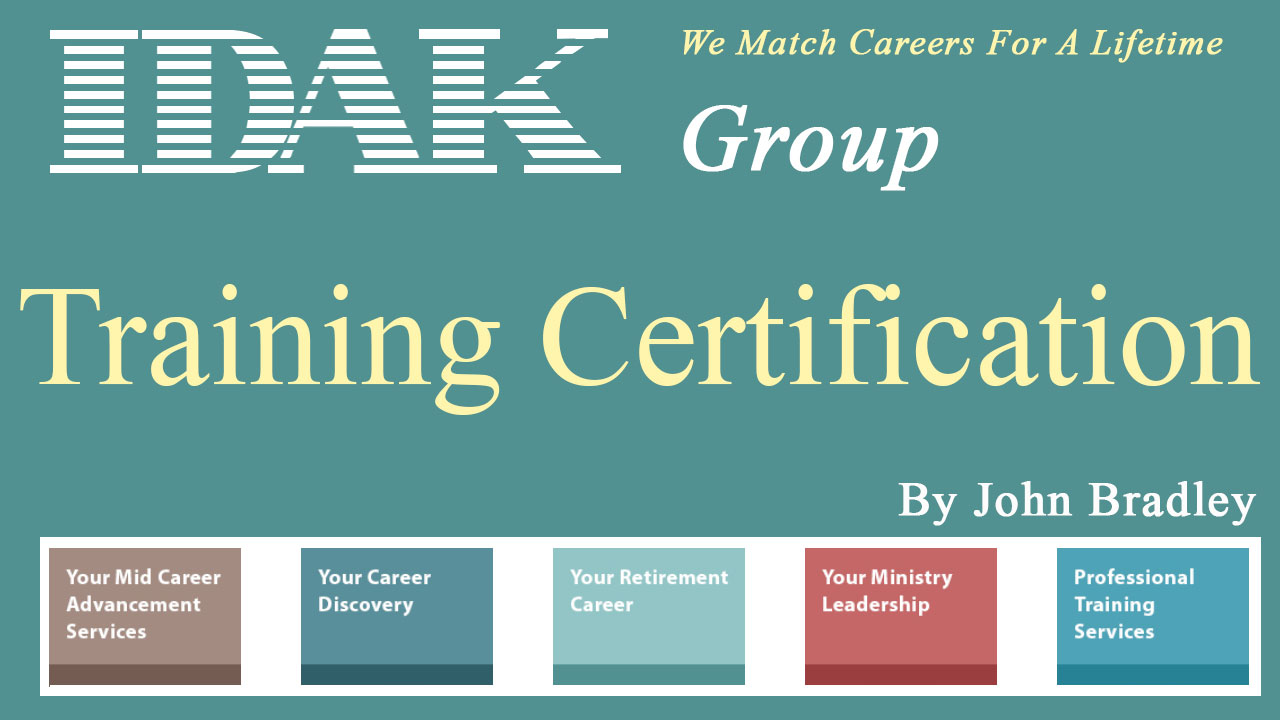 What is your certification process for training coaches, counselors and educators?
